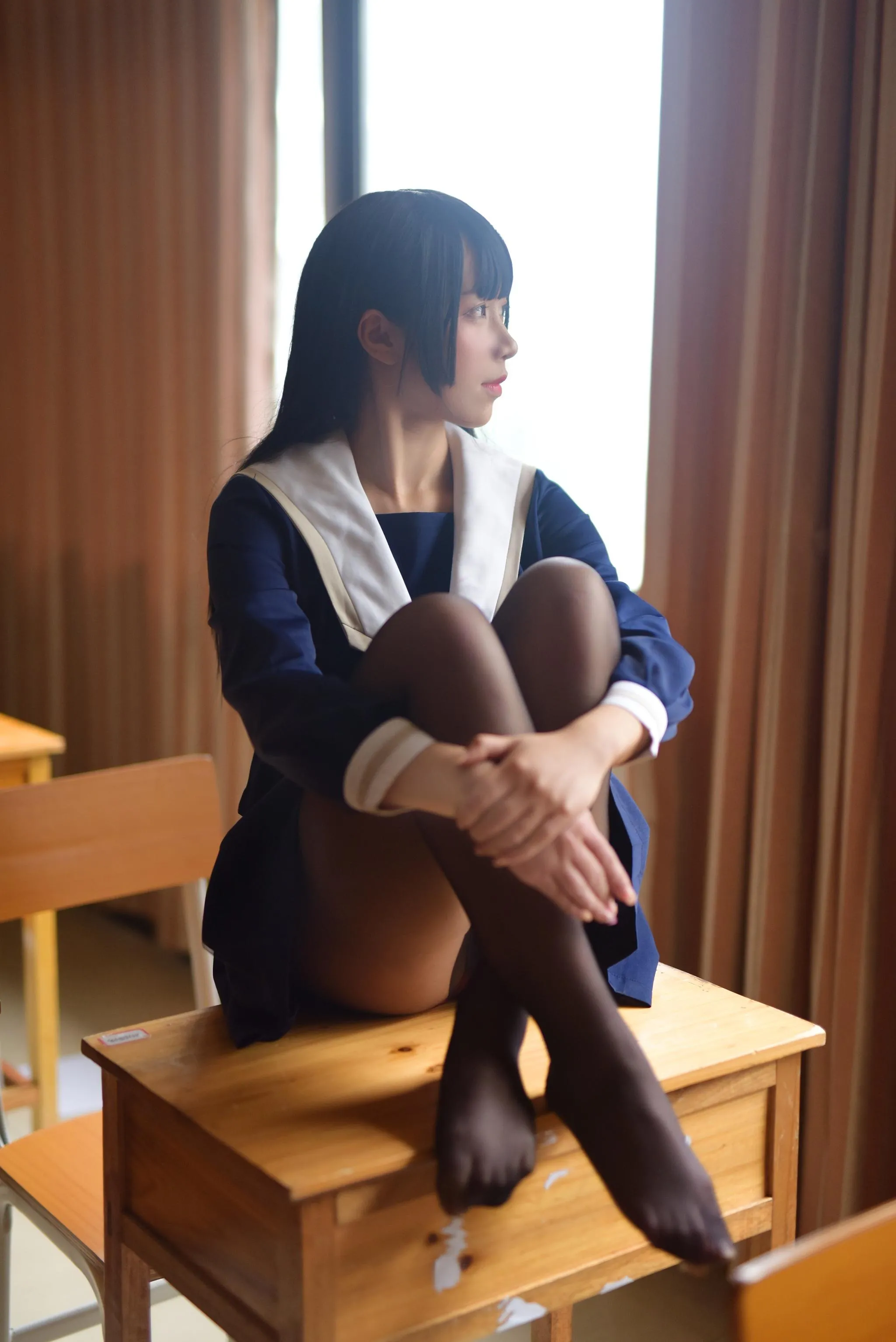 NO.35 九曲Jean-JK露脐制服 [30P]插图8